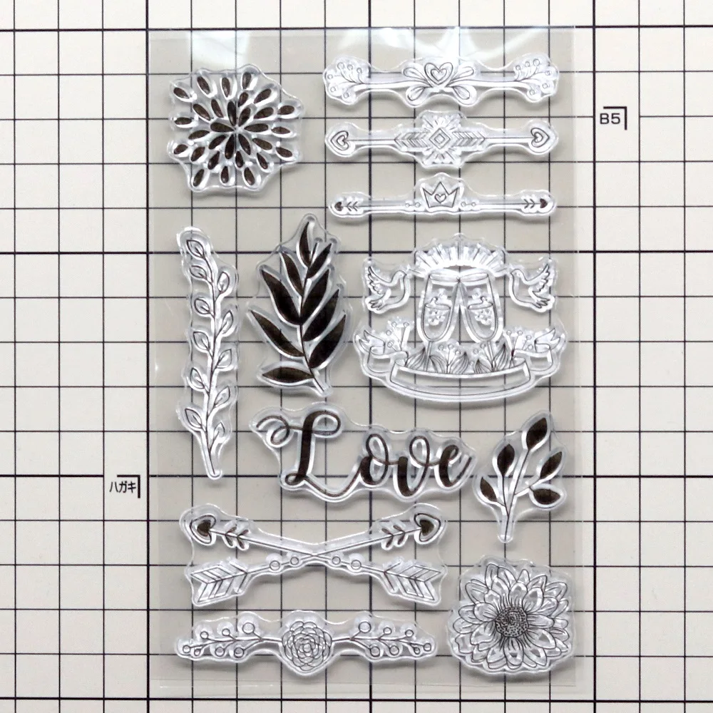 Kreative Pfad Klar Briefmarken Dichtung Transparent Silikon Hochzeit Wiederverwendbare Handwerk Für Scrapbooking Karte, Der Journaling Dekorationen – Detail 2