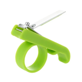 

Safe Baby Nail Clipper Easy Grip Toenail Fingernail Cutter For Infant Green