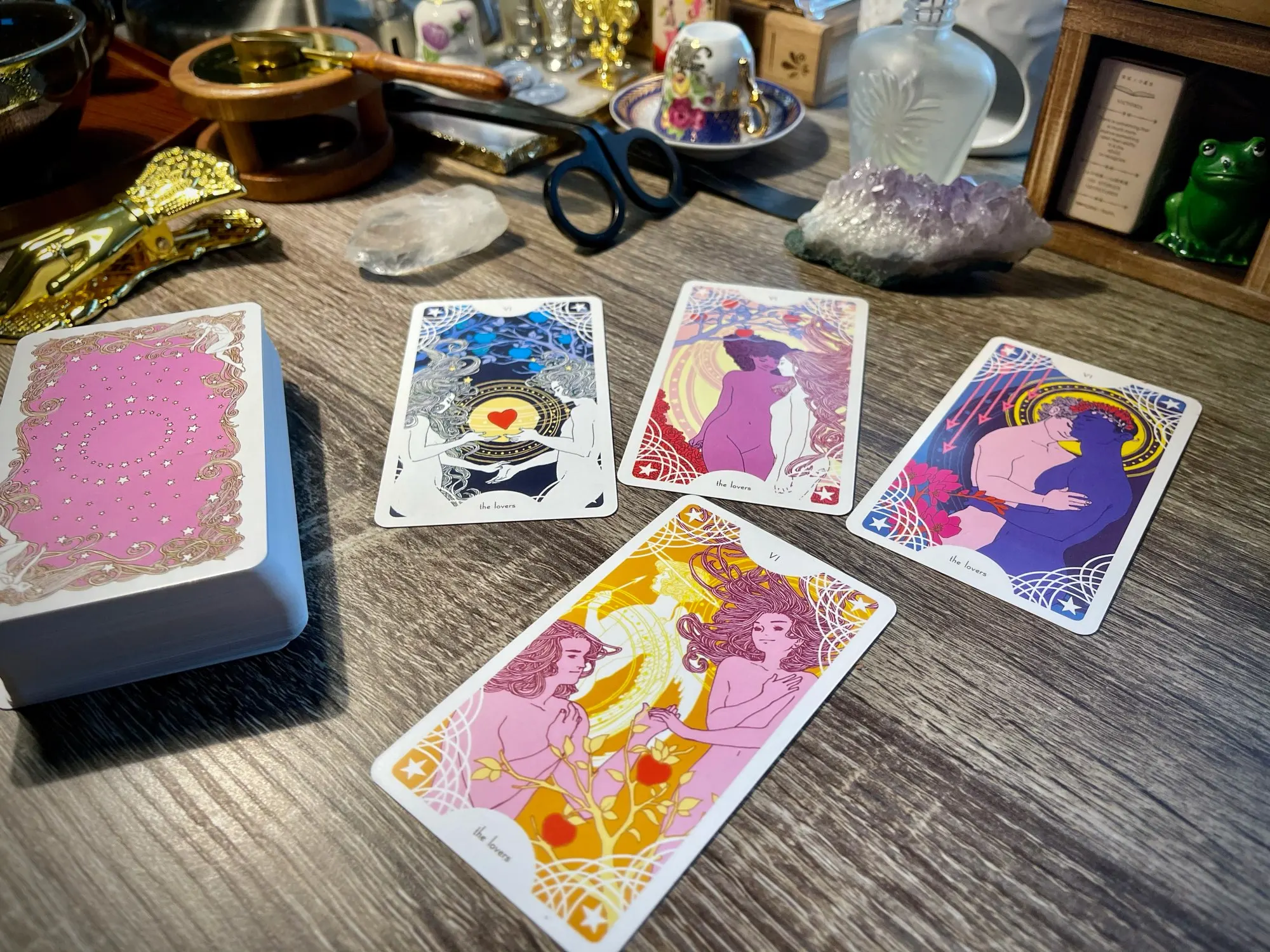 Отзыв о товаре Настольная версия Спиннер в форме звезды Tarot, английская версия, Tarot, карточка оракла, Веселая игра, гадания, судьба, настольные игры, PDF инструкция от пользователя M***n