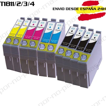 

10 Ink Cartridges compatible no-oem EPSON EXPRESSION HOME T1811/2/3/4 T18 XP-212 XP-225 XP-322 XP-422 XP-325 XP-425