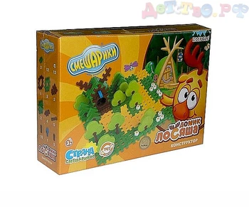 

Designer "Smeshariki"-"losyasha's House" (in the box),