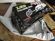 LED DRL Driving-Lights Fog-Lamp Angel-Eyes Pink Universal Yellow Blue 64mm 12V White