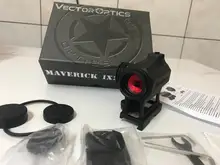 Red Dot Scope Rubber Sight .223 Vector-Optics Maverick Hunting Waterproof 1x22 AR Gen3