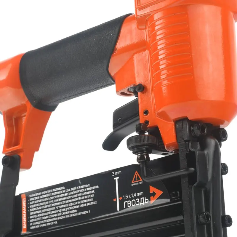 Air valve stapler 3 in 1 PATRIOT ANG 210R for work on the interior design, as well as for the production and repair of furniture