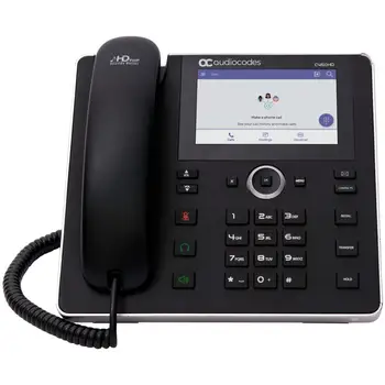 

IP phone C450HD Display 1280x720 5 ''Color Touch LCD with 2 Ethernet ports 10/100/1000