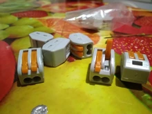 Cable-Connectors Push-In-Terminal-Block Fast-Wire Universal 222 Spl-2/3 223 Compact