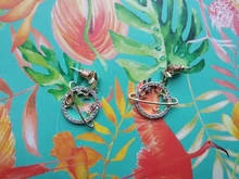 Fashion Earrings Crystal Star Statement Trendy Women for Universal Sweet Simple