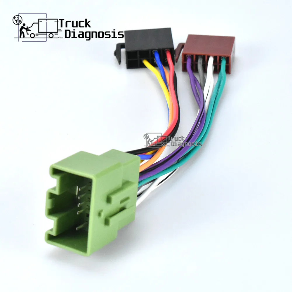 

12-032 ISO Radio for VOLVO 2002+ (select models) Wiring F-Harness Wire Cable Plug Adaptor Stereo