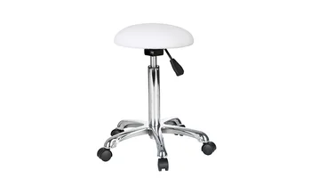 

Stool backless WHITE with pump NEUMATICA