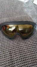 Gafas de esquí a prueba de viento para invierno, lentes de seguridad para deportes al aire libre, Anti-UV, a prueba de polvo, para ciclismo