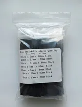 Sleeving-Tube Wrap-Cable Assortment-Kit Electrical-Insulation-Cable Heat-Shrink Waterproof