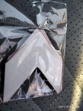 10 unids/set coche pegatina reflectante flecha cinta de advertencia de seguridad pegatina para coche parachoques maletero Reflector peligro cinta estilo de coche