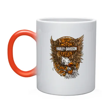 

Mug chameleon Harley Davidson