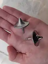 Metal Gyro Spinning-Top Totem-Print Movie Great-Accurate Hot Silver Apda7a08