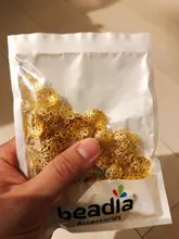 100-500 unids/lote 6-14MM de plata chapado en oro pétalo de La Flor final separador topes para cuentas encantos del grano tazas para la fabricación de la joyería