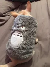 Jacket Outfits Dog Coat Pug-Costume Small Dogs Soft Chihuahua Cartoon Fleece Winter Warm