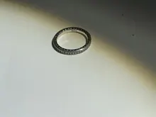 LEKANI-Anillo de Plata de Ley 925 con corazones para mujer, joyería de compromiso de lujo, 5A, circonita cúbica transparente, fina, apilable, Vintage, clásica