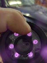 Yumiki-Conjunto de luces LED infrarrojas para cámaras CCTV, conjunto de 6 uds. De placas LED IR, Visión Nocturna (45mm de diámetro), color blanco