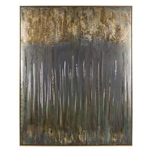 Картина маслом абстрактная(80x4x100 см) BigBuy Home