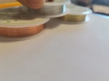 Colorfast-Cable de cobre para pulsera y collar DIY Beading, joyería de alambre dorado, plateado o rosa, 0,2 a 1 mm, fabricación de manualidades