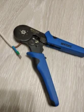 Tubular Terminal Crimper Electrical-Crimping-Pliers Hand-Tools-Set 23-10AWG WKC8 10-4