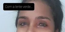 MOONZI marrón avellana anual lentes de contacto de color para los ojos pequeña belleza alumno 2 unids/par grado de miopía receta