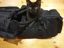 Case Gun-Bag Rifle-Backpack Shoulder-Strap Shooting Airsoft M249 Tactical Military 