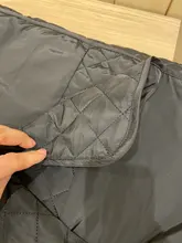 Fit Coat Spring Women Parkas Cotton-Padded Black Autumn Long Fashion EAM New Loose 19a-A319