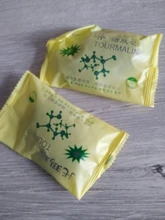 Jabón de turmalina de bambú para mujer, conjunto de ducha de energía activa, belleza facial y corporal, conjunto de cuidado saludable, accesorios de ducha de baño