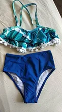 2020 traje a juego traje De baño mujeres traje De baño madre hija chico hijo chica baño traje De baño Mayo Bikini Maillot De Bain
