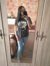 Daisy Bear Paw Print T-shirts Women Summer Graphic Tee Aesthetic Shirts for Women Casual