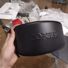 COPOZZ-Gafas de esquí con funda y lente amarilla, lentes de esquí esféricas antivaho, para esquiar, para hombre y mujer, gafas de nieve + lente + caja