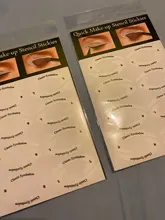 4 Hojas de maquillaje de ojos de plantillas delineador de ojos conformación de la plantilla para las cejas de sombra de ojos maquillaje plantilla herramienta estilo guía de dibujo