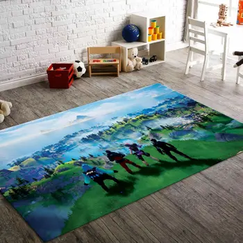 

Fortnite 14 Patterned Carpet ,Non Slip Floor Carpet,Teen's Carpet,Turkish Rug