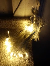 Light Led Curtain-String Window-Decor Christmas Garland Patio Xmas Party 220V EU AIFENG