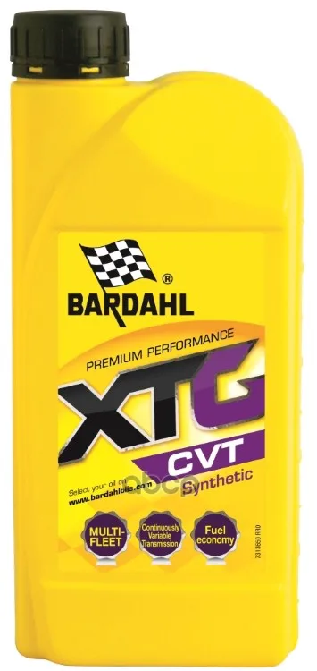 Atf Xtg Cvt 1l(Синт. Трансмисионное Масло Для Cvt Кпп) Bardahl арт. 36501
