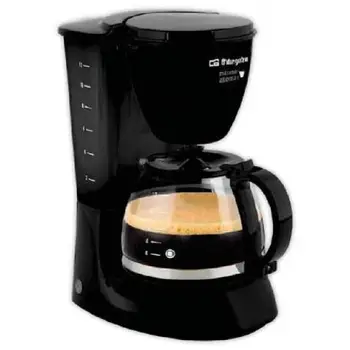 

DRIP COFFEE ORBEGOZO CG 4060 N - 800W - 12 CUPS-CAPACITY 1.3L-PERMANENT FILTER REMOVABLE-PLATE HEAT ANTI-ADHEREN