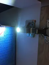 KAK-bisagra Universal para cocina, dormitorio, sala de estar, armario, armario, 0,25 W, Sensor LED interior, accesorios para muebles