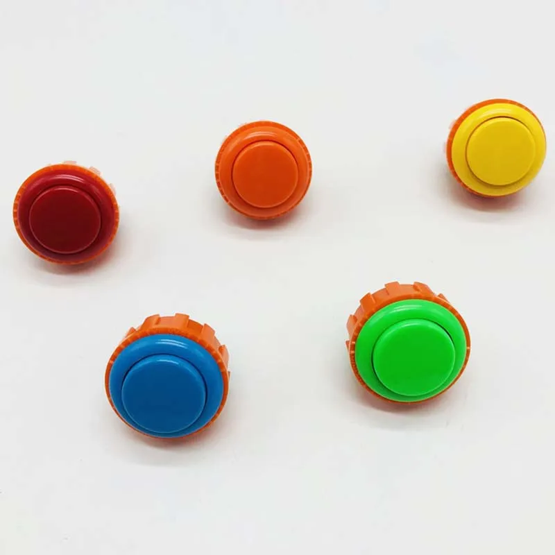4 шт. Япония оригинальный sanwa OBSN 24mm кнопка Игры с монетами 