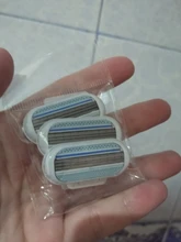 Cabezales de afeitado de 3 cuchillas para mujer, accesorios para el cuidado de la piel, afeitadora corporal, 4 Uds.