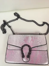 Shoulder-Bag Discount Snake-Pattern Fashion-Design High-Quality Womens And Autumn Winter