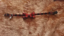 Small Dog Necklace Collar Puppy Party-Bandana Bulldog Chihuahua Bowknot Plaid Cotton