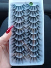 Makeup-Tools False-Eyelashes Eyes-Extension Mink Fluffy Natural Wispies Handmade 1-Box