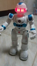 Robot de Control remoto multifunción para niños, juguete RC con carga USB, para cantar baile, figuras de acción, Sensor de gestos