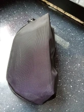 1 Uds. De neceser portátil para hombre y mujer, organizador de viaje transparente, a la moda, grande, negro, bolsa de maquillaje