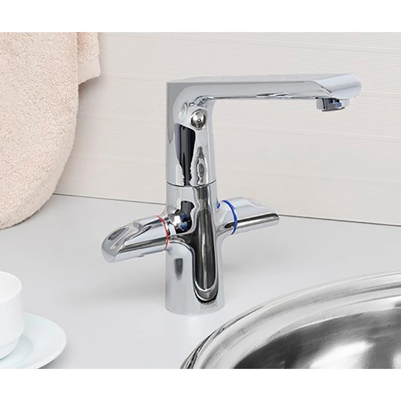 Смеситель для кухни WasserKRAFT Lossa 1207 (Керамические кранбуксы, встроенный аэратор, латунь, хромоникелевое покрытие)