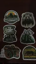 Landscape Stickers Laptop-Luggage Mobile-Phone Travel Climbing Outdoor Camping-Adventure