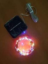 Solar Garden String-Lights Garlands Fairy Christmas-Party Led Outdoor Holiday New-Year