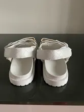 Sandalias de cuero de imitación para mujer, zapatos planos deportivos a la moda, Joker, con plataforma romana Ins, para verano, 2020