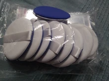 10 Uds suave cosmético Puff Facial soplo de polvo suave base de maquillaje esponja cosmética cojín de aire de la herramienta de la belleza para mujer, chica,